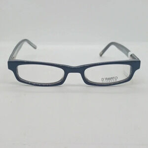 NWT RX-ABLE D'AMATO EYEGLASS FRAMES DZ115 BLACK